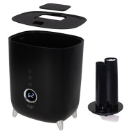 AD 7972 svart Ultraljudsfuktare med LED-ljus