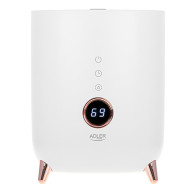 AD 7972 vit Luftfuktare med ultraljud och LED-ljus