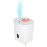 AD 7972 vit Luftfuktare med ultraljud och LED-ljus