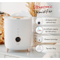 AD 7972 vit Luftfuktare med ultraljud och LED-ljus