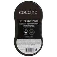 Polerare för att ge skor glans med en svampsvamp (55/03/01/02c), coccine.