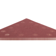 Slipande papper med kardborre K120, triangulärt med 12 hål, 5 stycken till slipmaskin 59G264. | HandlaSmidigt.se