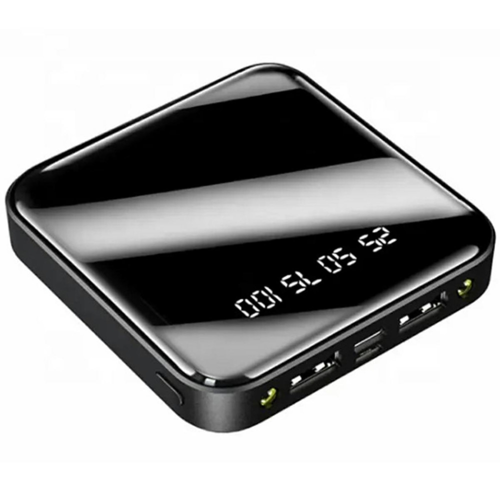 US15 Powerbank kieszonkowy black