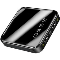US15 Powerbank kieszonkowy black