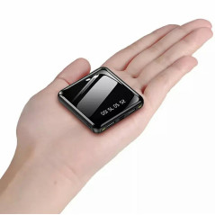 US15 Powerbank fickstorlek svart