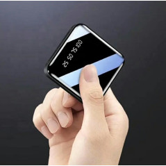 US15 Powerbank fickstorlek svart