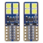 LED-lampor canbus 8smd 2835 t10e w5w vit 12v 24v amio-01635