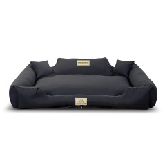 Sängen är avtagbar, halkfri MM44 115x95cm svart KingDog | HandlaSmidigt.se