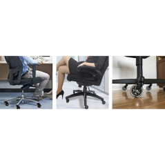 Hjul till kontorsstol - 5 st. Malatec 22077 | HandlaSmidigt.se