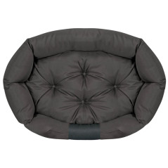 Säng hundbur oval 100 x 75 cm svart Prestige | HandlaSmidigt.se