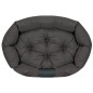 Säng hundbur oval 100 x 75 cm svart Prestige