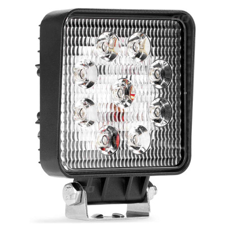 Arbetslampa halogen LED-strålkastare AWL03 9 LED 12V 24V AMIO-01614