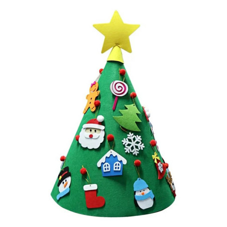 DA63 Filz Weihnachtsbaum 50x70 DIY