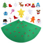 DA63 Filz Weihnachtsbaum 50x70 DIY