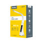 Lampa REBEL LED för skrivbordet (klocka, datum, temperatur)