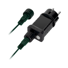 Utomhus julbelysning Rebel-girland (kulor), varmvita, 230V