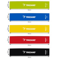 Set med gummiband för träning - 5 st Trizand 21955