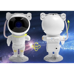 LED-stjärnprojektor - astronaut Izoxis 21857
