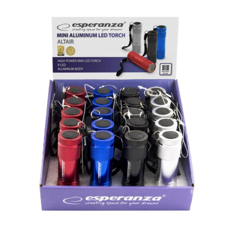 EOT004M LED-ficklampa i aluminium Altair Esperanza