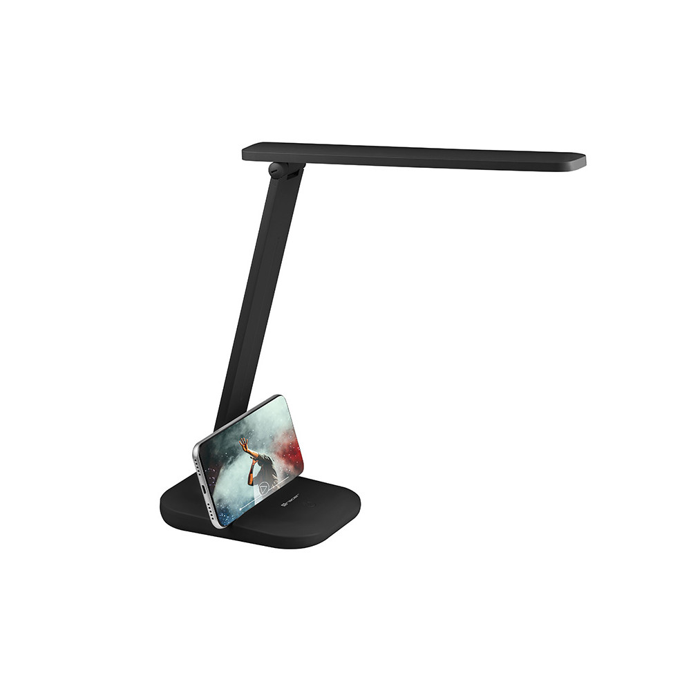 Skrivbordslampa LED TRACER Negra