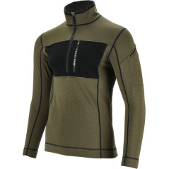 Termisk tröja i grön-svart, 'm', ce, lahti