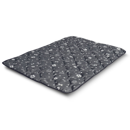 Säng för hund Ben Silver 100 x 70 cm Prestige | HandlaSmidigt.se