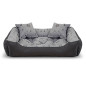 Sängborr Ben 100 x 75 cm svart Prestige