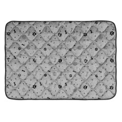 Säng för hund Ben Svart 100 x 70 cm Prestige | HandlaSmidigt.se