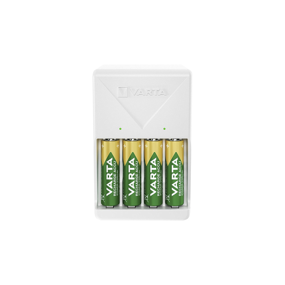 75-478- Laddare plug+4xaa 2100mah varta 57657