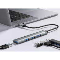 USB-hubb - 4 portar 3.0 + 2.0 Izoxis 21940