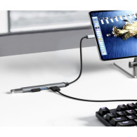 USB-hubb - 4 portar 3.0 + 2.0 Izoxis 21940