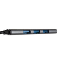 USB-hubb - 4 portar 3.0 + 2.0 Izoxis 21940