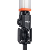 Dubbel lampa 360 grader 2x4300lm
