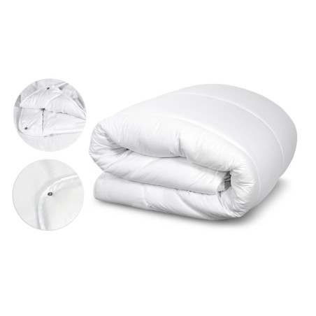 Täcke fyra årstider 200x220 cm vitt Medicline