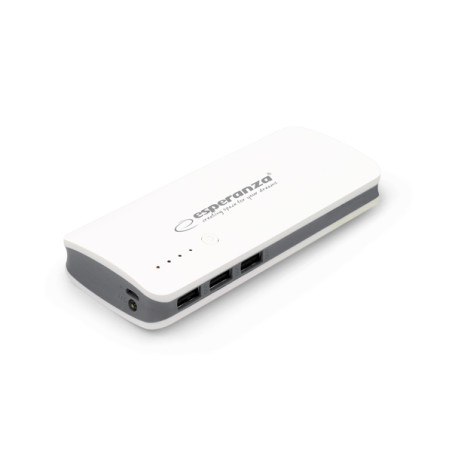 EMP106WE Power Bank 8000mAh Radium vit-grå Esperanza