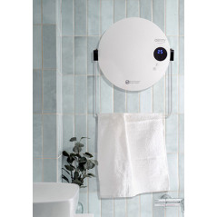 CR 7747 Badrumsradiator med LCD