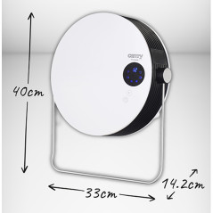 CR 7747 Badrumsradiator med LCD
