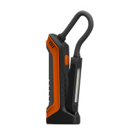 Trådlampa verkstad 400 lm COB + ficklampa