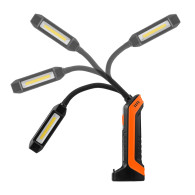 Trådlampa verkstad 400 lm COB + ficklampa