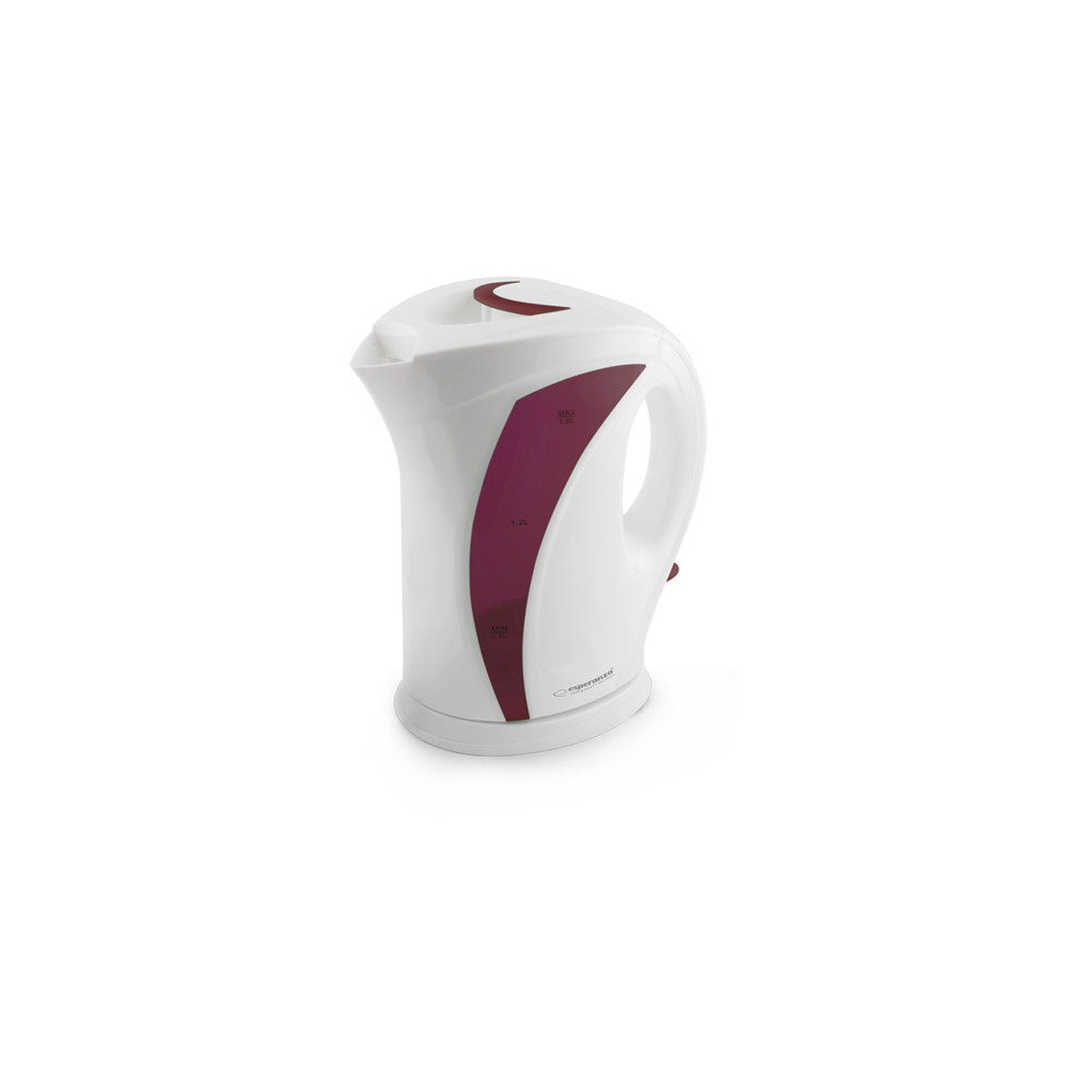 EKK018R Elektrisk vattenkokare Iguazu 1,7L vit-röd EKK018R Elektrisk vattenkokare Iguazu 1,7L vit-röd