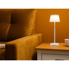 Bordslampa Tracer Pluto Vit | HandlaSmidigt.se