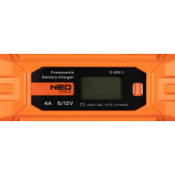 Automatisk batteriladdare 4A/70W, 3-120Ah, för blybatterier / AGM / GEL