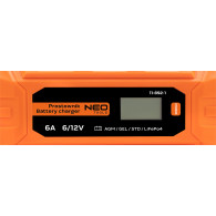 Automatisk batteriladdare 6A/100W, 3-150Ah, för blybatterier / AGM / GEL