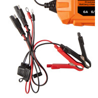 Automatisk batteriladdare 6A/100W, 3-150Ah, för blybatterier / AGM / GEL