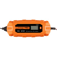 Automatisk batteriladdare 10A/160W, 3-200Ah, för blybatterier / AGM / GEL