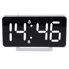 Klocka med alarm och termometerfunktion, GreenBlue, svart, GB383 | HandlaSmidigt.se