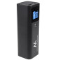 Mobilbatteri Power Bank Maclean, 24600mAh, Power Delivery (PD) 140W, Snabbladdning, 88,56Wh, 2x Typ-C, USB, MCE335