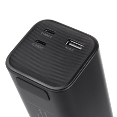 Mobilbatteri Power Bank Maclean, 24600mAh, Power Delivery (PD) 140W, Snabbladdning, 88,56Wh, 2x Typ-C, USB, MCE335 |…