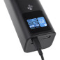 Mobilbatteri Power Bank Maclean, 24600mAh, Power Delivery (PD) 140W, Snabbladdning, 88,56Wh, 2x Typ-C, USB, MCE335