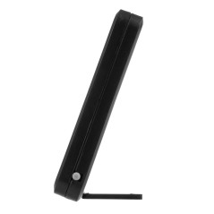 Termometer/fuktighetsmätare med klockfunktion, GreenBlue, svart, GB384B | HandlaSmidigt.se
